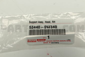 534400W340 SUPPORT ASSY, HOOD