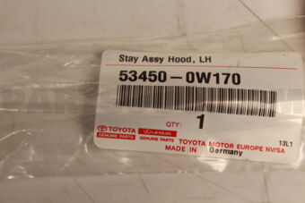 534500W170 SUPPORT ASSY, HOOD, LH