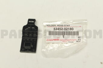 5345202180 HOLDER, HOOD STAY