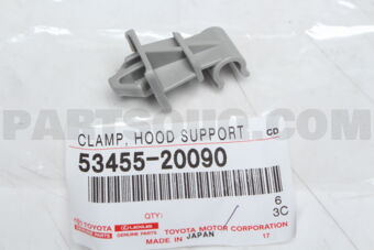 5345520090 CLAMP, HOOD SUPPORT ROD