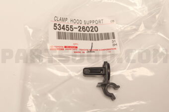 5345526020 Toyota CLAMP, HOOD SUPPORT ROD