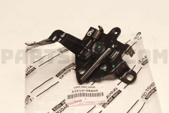 535100KA00 Toyota LOCK ASSY, HOOD