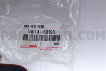 5351060190 LOCK ASSY, HOOD