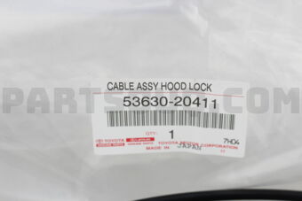 5363020411 CABLE ASSY, HOOD LOCK CONTROL