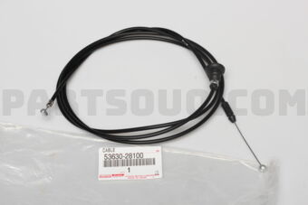 5363028100 CABLE ASSY, HOOD LOCK CONTROL