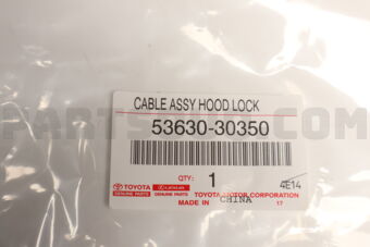 5363030350 Toyota CABLE ASSY, HOOD LOCK CONTROL