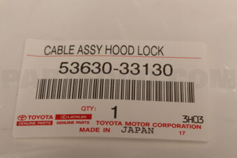 5363033130 CABLE ASSY, HOOD LOCK CONTROL
