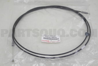 5363048020 CABLE ASSY, HOOD LOCK CONTROL