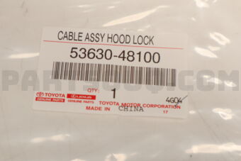 5363048100 Toyota CABLE ASSY  HOOD