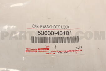 5363048101 CABLE ASSY  HOOD