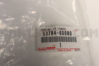 5378460080 Toyota PACKING, FRONT FENDER APRON TRIM, D