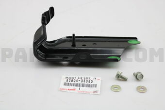 5380433030 BRACKET, FRONT SIDE PANEL, LH