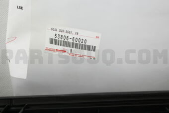 5380660020 SEAL, FRONT FENDER MAIN, LH