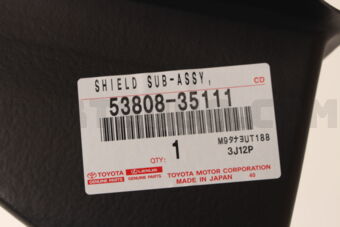 5380835111 Toyota SHIELD SUB-ASSY