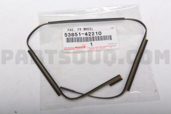5385142210 PAD, FRONT WHEEL OPENING EXTENSION, NO.1