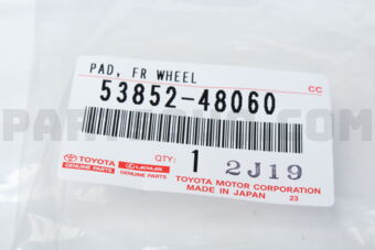 5385248060 PAD  FR WHEEL