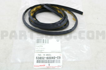 5385260040C0 PAD, FRONT WHEEL OPENING EXTENSI