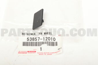 5385712010 RETAINER, FRONT WHEEL OPENING EXTE