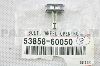 5385860050 BOLT, WHEEL OPENING