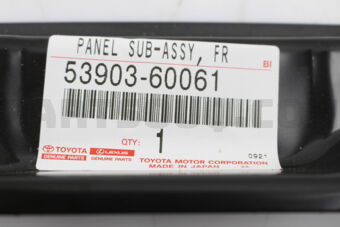 5390360061 PANEL SUB-ASSY, FRONT END