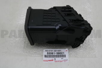 5506158021 REGISTER SUB-ASSY, INSTRUMENT PANE