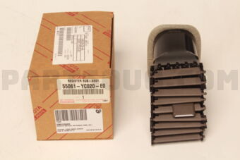 55061YC020E0 REGISTER SUB-ASSY, INSTRUMENT PANEL, NO.1