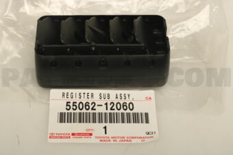 5506212060 REGISTER SUB-ASSY, INSTRUMENT PANE