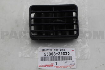 5506335030 REGISTER ASSY, INSTRUMENT PANEL, N