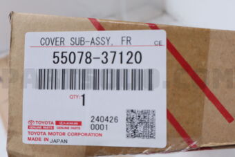 5507837120 COVER SUB-ASSY, FRONT PANEL