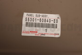 5530160840E0 PANEL SUB-ASSY, INSTRUMENT