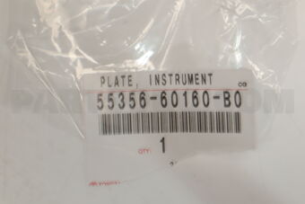 5535660160B0 PLATE, INSTRUMENT PANEL, LH