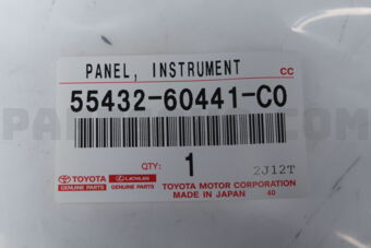 5543260441C0 PANEL  INSTRUMENT