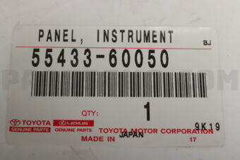 5543360050 PANEL, INSTRUMENT PANEL FINISH, LO