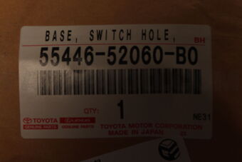 5544652060B0 BASE, SWITCH HOLE, NO.1