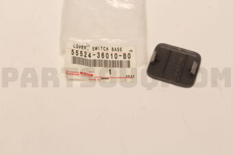 5552436010B0 Toyota COVER, SWITCH BACE HOLE