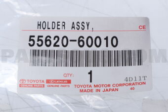 5562060010 Toyota HOLDER ASSY, INSTRUMENT PANEL CUP