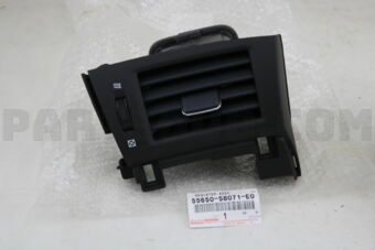 5565058071E0 REGISTER ASSY, INSTRUMENT PANEL,