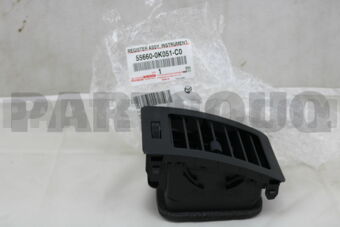 556600K051C0 REGISTER ASSY, INSTRUMENT PANEL,