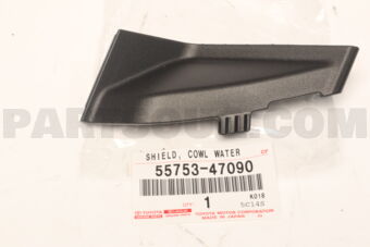 5575347090 Toyota SHIELD, COWL WATER