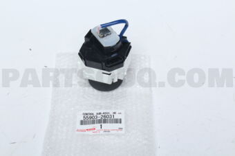 5590326031 KNOB, HEATER CONTROL, NO.2