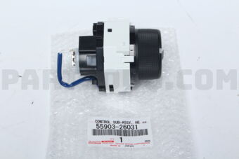 5590326031 KNOB, HEATER CONTROL, NO.2