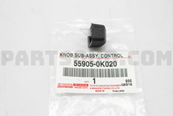 559050K020 KNOB, HEATER CONTROL, NO.2