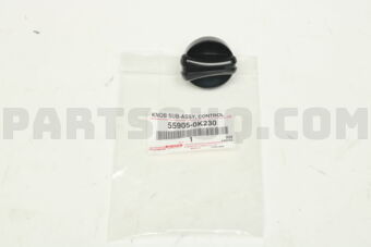 559050K230 KNOB SUB-ASSY, CONTR