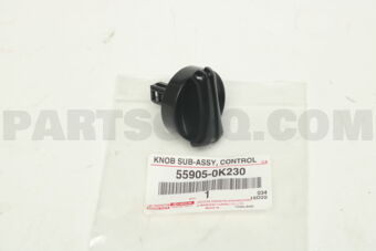 559050K230 KNOB SUB-ASSY, CONTR