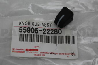 5590522280 KNOB, HEATER CONTROL