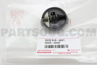 5590542060 KNOB, HEATER CONTROL, NO.2