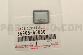 5590560030 KNOB, HEATER CONTROL, NO.2