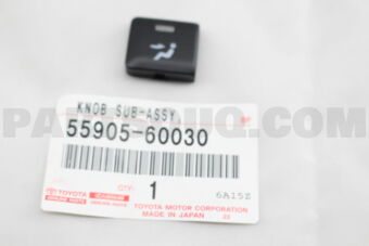 5590560030 Toyota KNOB, HEATER CONTROL, NO.2