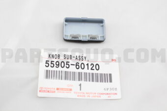 5590560120 Toyota KNOB, HEATER CONTROL, NO.2