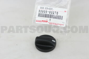 5590560270 KNOB SUB-ASSY, CONTROL